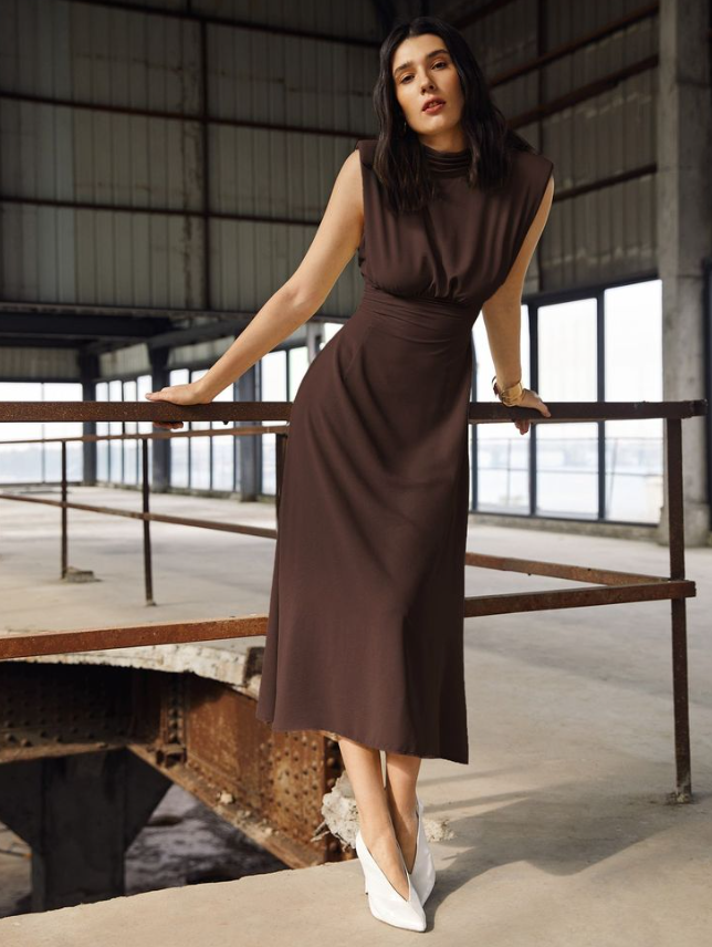 Vestido Midi estruturado para ideal trabalhar